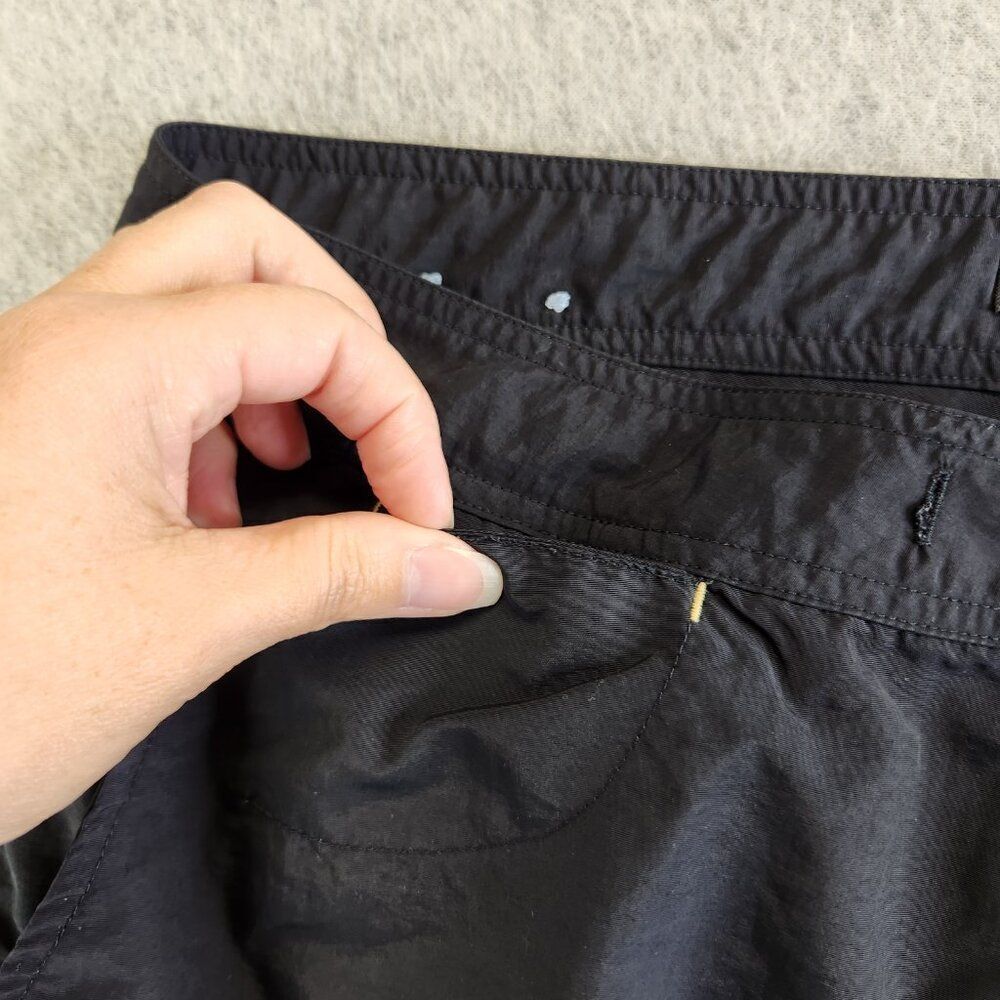 REI Pants Womens 14 Black Cropped Straight UPF 50 Backpacking Hiking Trails - Picture 4 of 16